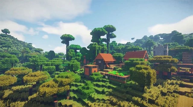 Mod tạo thế giới mới cho Minecraft