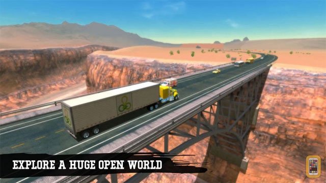 Explore a huge world in Truck Simulation 19