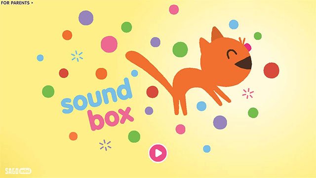 App giải trí cho bé Sago Mini Sound Box