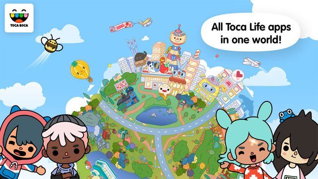 Toca Life World cho iOS – Game bé khám phá thế giới cùng Toca