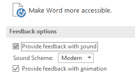 Microsoft Word 2019 bổ sung âm thanh vào tài liệu