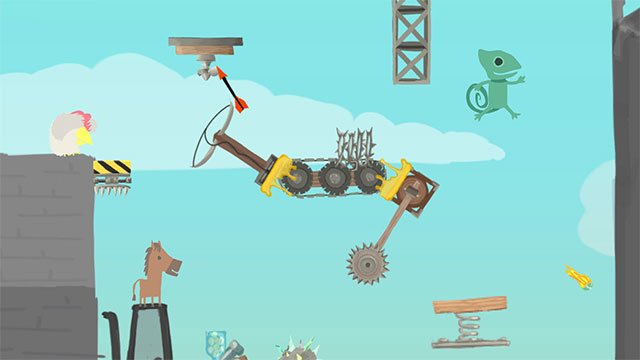 Game hành động cuộn cảnh Ultimate Chicken Horse