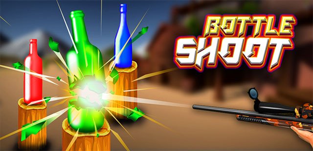 Game bắn súng Bottle Shooter 3D