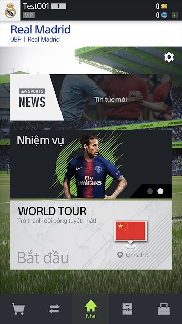 New World Tour mode in FIFA Online 4 USA