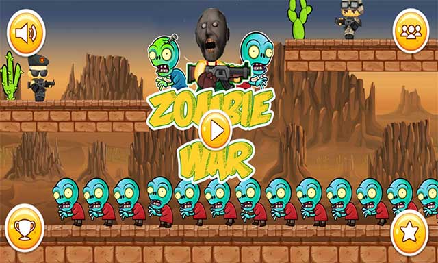 Game Bà ngoại ma bắn zombie vui nhộn