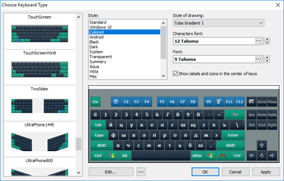 Comfort On-Screen Keyboard Pro tùy biến bàn phím hoàn toàn