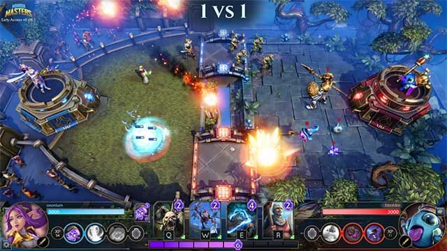 Fiery MOBA Arena