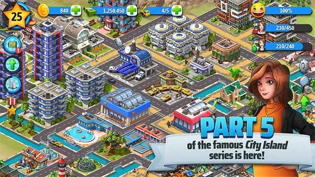 Game simulation city building City Island 5