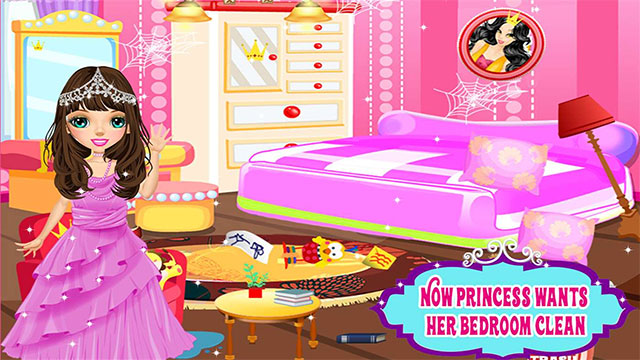 Game mô phỏng Princess Room Cleanup