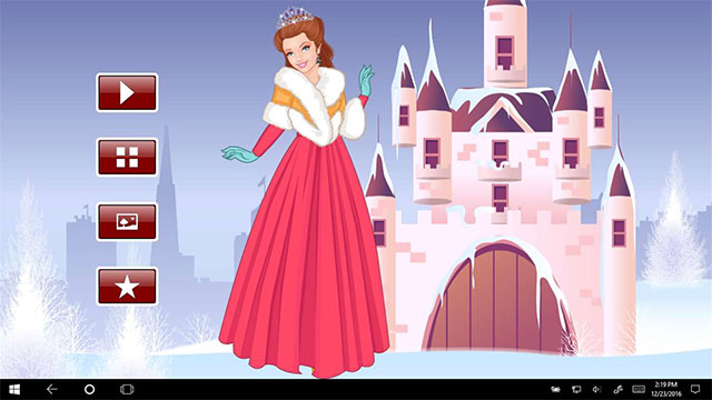 Game thời trang công chúa mùa đông - Winter Princess Dress Up