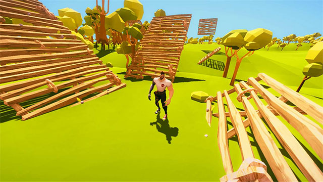 Game bắn súng sinh tồn Fort Building 3D