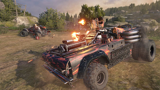 Game đua xe bắn súng cực đỉnh - Crossout