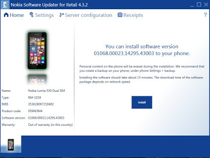 Nokia Software Updater 4.3.2