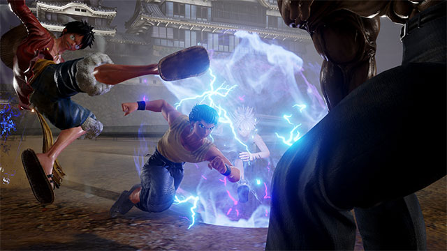 Throw yourself into the fiery 3v3 arena of Jump Force