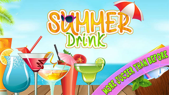 Game mô phỏng làm nước ép trái cây - Summer Drink