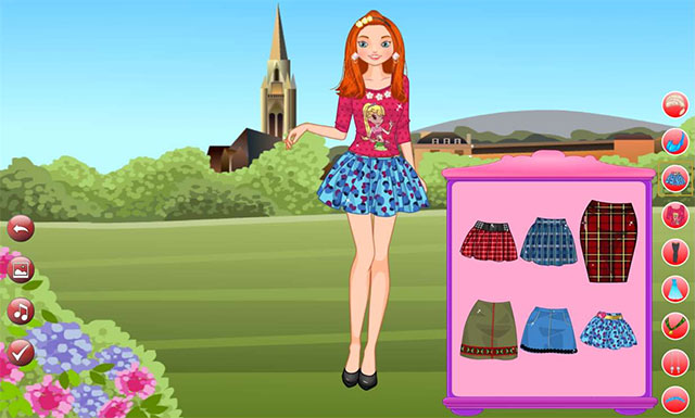 Game thời trang bạn gái Dress Up: Merdia Princess