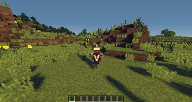 Mod cải tiến chức năng Sprint trong game Minecraft