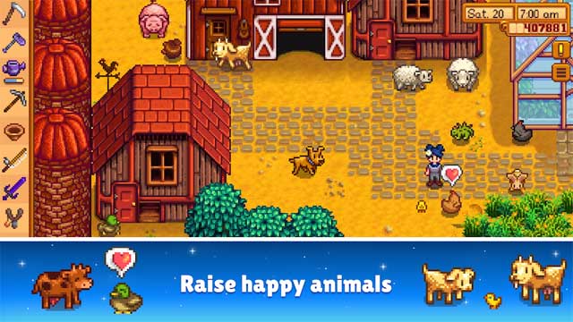 Raise happy animals on your farm