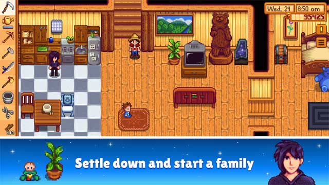 Stable life and create a happy family