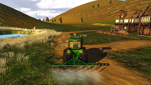 Game nông trại hiện đại - Village Farming Tractor Simulator 2019