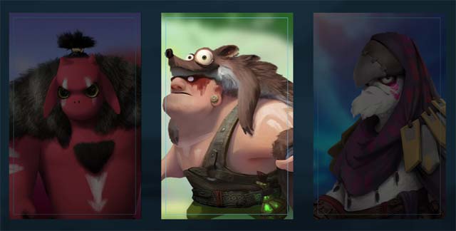 The cast of characters in Auto Chess VN has a new appearance design