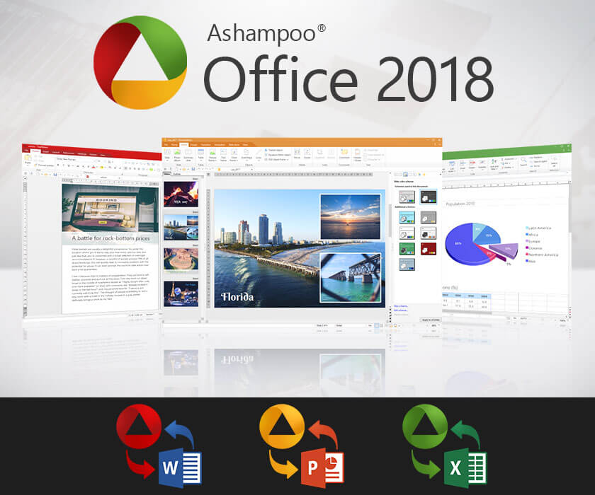 Bộ ứng dụng văn phòng Ashampoo Office 2018