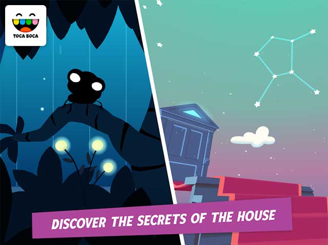 Khám phá bí mật trong căn nhà ma ám của game Toca Mystery House