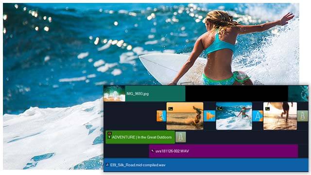 Corel VideoStudio Pro hỗ trợ chỉnh sửa nhanh