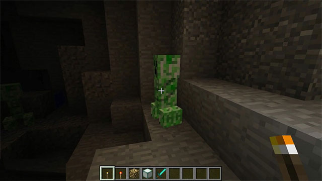Mod use torches for lighting and combat in Minecraft