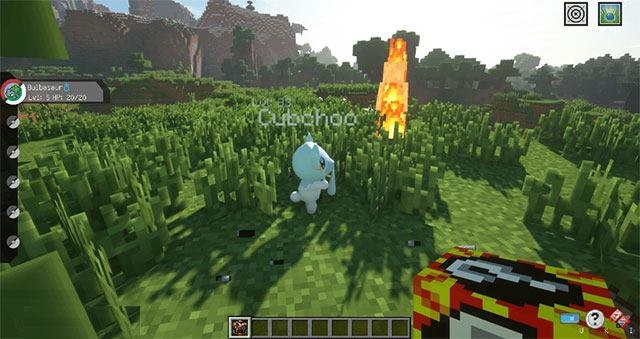 Mod săn Pokemon mới nhất trong thế giới Minecraft