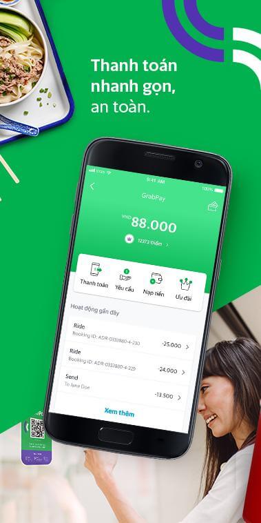 Book and pay directly on GrabTaxi for Android