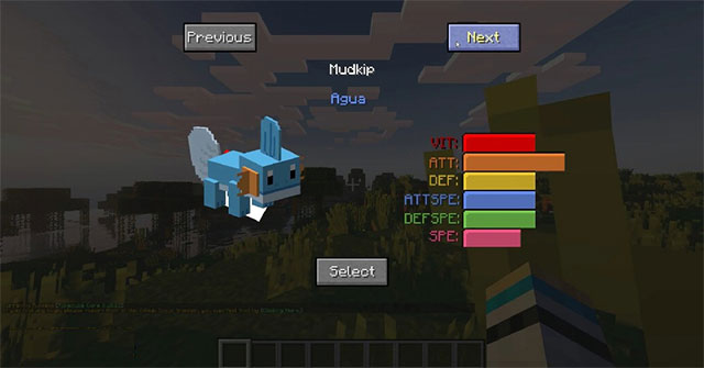 Pokecube Mobs Mod bổ sung nhiều loại quái mới