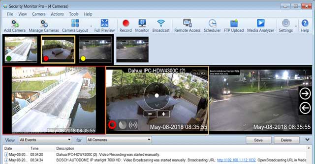  Security Monitor Pro  6 Phần mềm giám sát và theo dõi camera