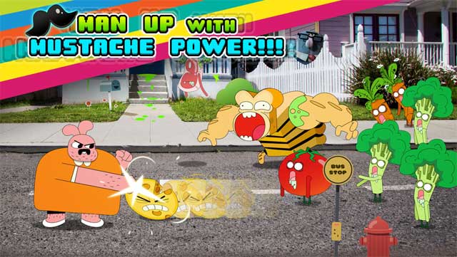 Mutant Fridge Mayhem - Gumball provides quite a lot of power-ups to help Gumball fight