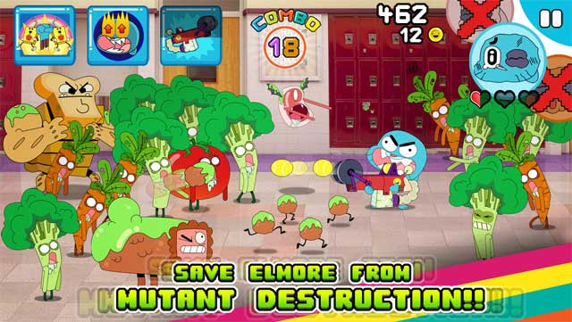 Save the town of Elmore from the invasion of food monsters