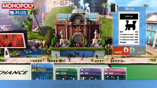 Monopoly Plus with graphics nice animation