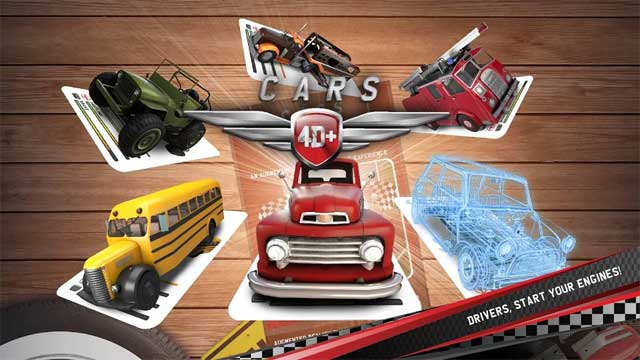 Watch the cars come to life right in front of your eyes with Cars 4D+ for Android