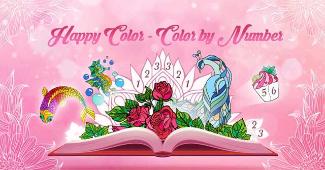 Happy Color Cho Android 2.5.2 - Ứng Dụng Tô Màu Theo Số Cho Android
