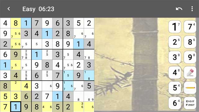 Sudoku for Android có 4 màn chơi khó