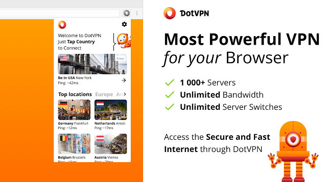 DotVPN hơn cả 1 dịch vụ mạng riêng ảo thông thường