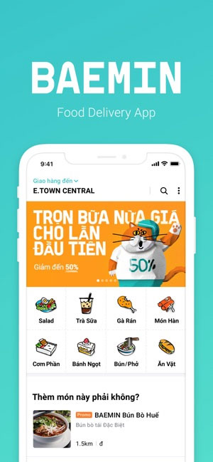 Online food delivery app