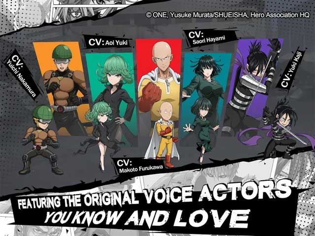 Game with original Anime voice actors