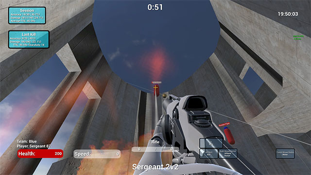 KovaaK's FPS Aim Trainer offers training sessions shoot your own FPS