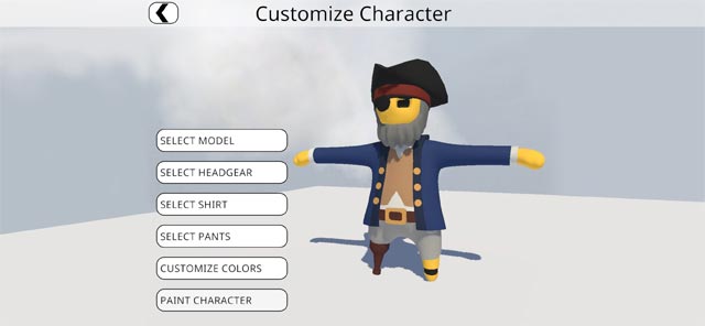Customize your character to your liking in Human: Fall Flat