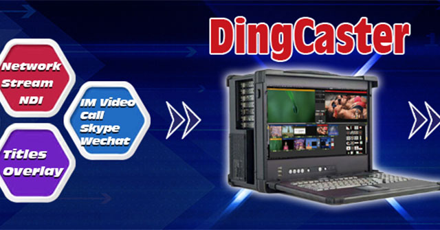  DingCaster Phần mềm livestream miễn phí, đa chức năng