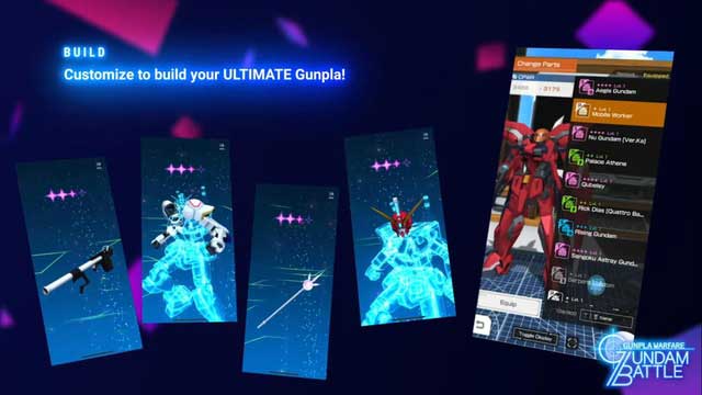 Build your own Gundam and compete in the Gunpla Battle Tournament