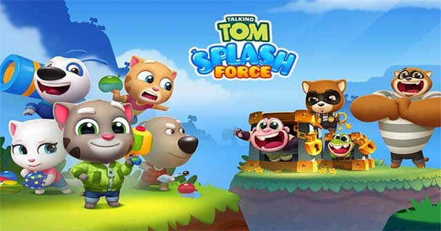 Talking Tom Splash Force Cho Android 1.0.3.186 - Download.Com.Vn