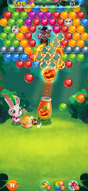 Bunny Pop Cho Ios 138 Game Thỏ Bắn Bóng Match 3 Siêu Vui