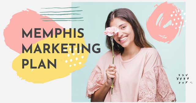  Memphis Marketing Plan Presentation Mẫu slide lập kế hoạch tiếp thị hiệu quả