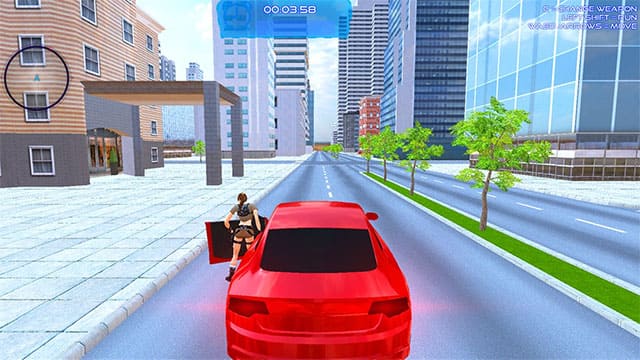 Đua xe trong game Grand Theft Gangster: San Andreas